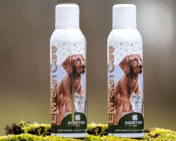 EM SkinCare – Hud, pls, sr- och tassvrd 150 ml i gruppen Hunden / Vrd / Naturliga produkter fr tarmhlsa hud & pls hos PAW of Sweden AB (289)
