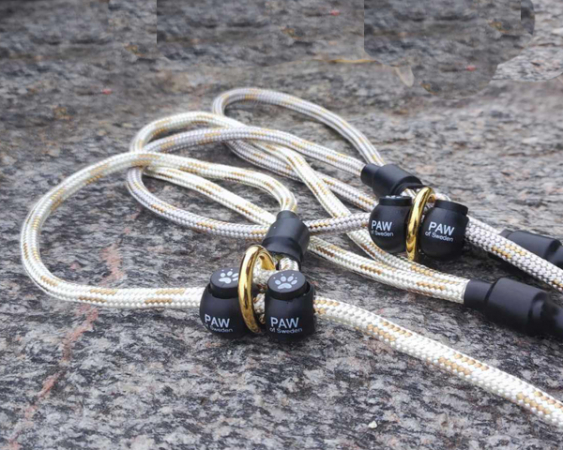Koppel Show Golden Collection Stoppers 110 cm i gruppen Hunden / Koppel / Utstllningskoppel hos PAW of Sweden AB (312222)