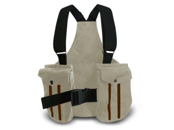 Picking-up vest Trainer beige/brun  i gruppen Jakt / Picking-up vests/Belts / Trainer cordura hos PAW of Sweden AB (6004BE)