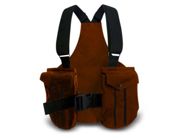 Picking-up vest Trainer brun/svart i gruppen Jakt / Picking-up vests/Belts / Trainer cordura hos PAW of Sweden AB (6004DB)