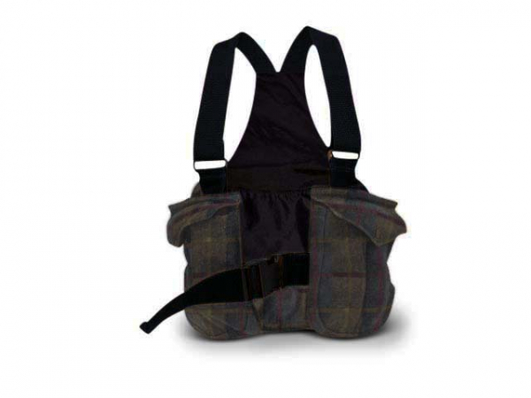 Picking-up vest Trainer Classic waxed cotton Tweed i gruppen Jakt / Picking-up vests/Belts / Trainer waxed cotton hos PAW of Sweden AB (6004WCTW)