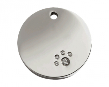 ID-bricka Diamant Cirkel