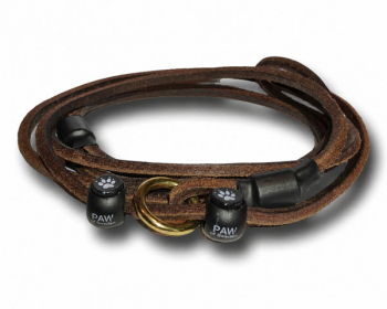 Retrieverkoppel Stoppers Vintage l�der 160 cm