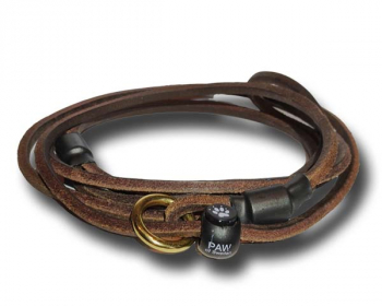 Retrieverkoppel Vintage lder 160 cm i gruppen Hunden / Koppel / Utstllningskoppel hos PAW of Sweden AB (2009)