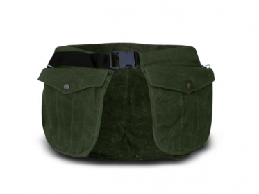 Picking-up belt Classic waxed cotton oliv