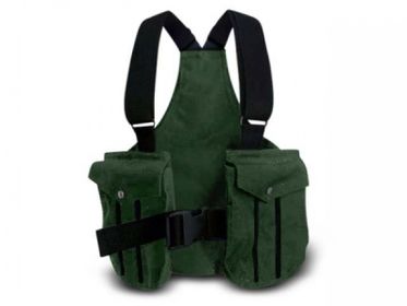 Picking-up vest Trainer oliv/svart