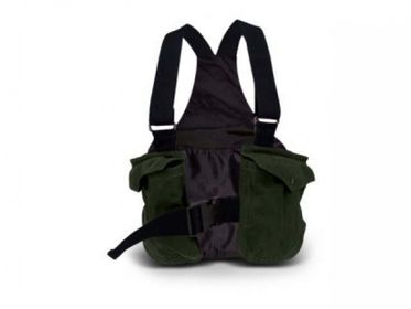 Picking-up vest Trainer Classic waxed cotton oliv