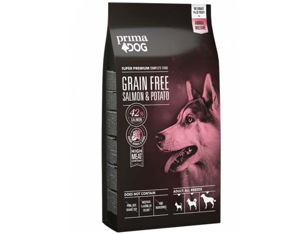 Prima Dog Lax och Potatis 25/15 10 kg