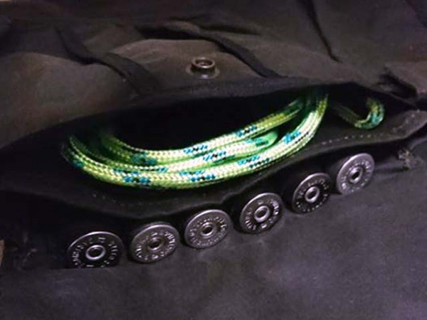 Picking-up belt cordura oliv