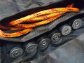 Picking-up belt Classic waxed cotton brun