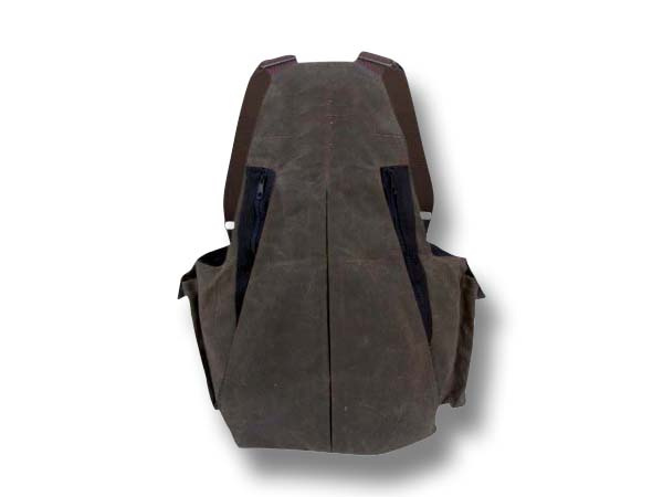 Picking-up vest Nike Classic waxed cotton brun