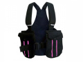 Picking-up vest Trainer svart/rosa