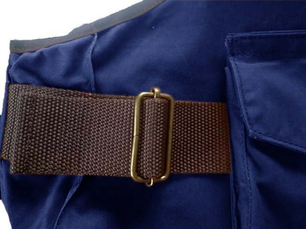 Picking-up vest Trainer Classic waxed cotton bl�ckbl�