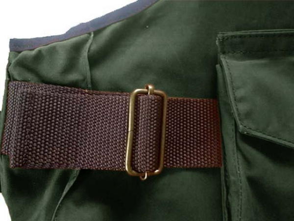 Picking-up vest Trainer Classic waxed cotton oliv