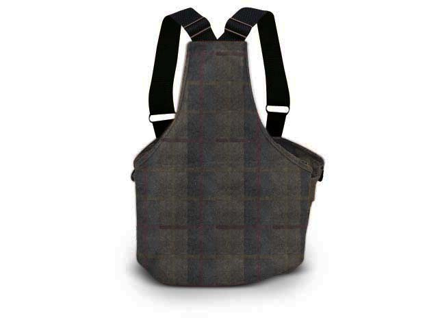 Picking-up vest Trainer Classic waxed cotton Tweed