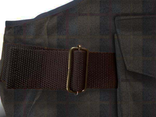 Picking-up vest Trainer Classic waxed cotton Tweed