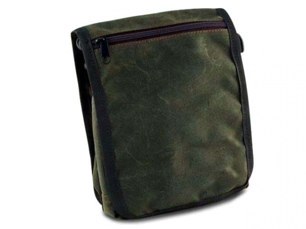 PAW of Sweden�s Messenger Bag Classic waxed cotton oliv