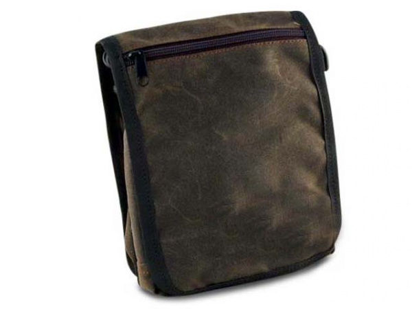 PAW of Sweden�s Messenger Bag Classic waxed cotton brun