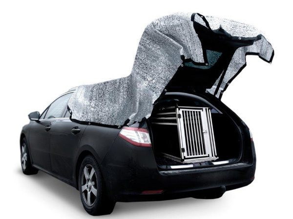 Reflekterande solskydd Silverduk